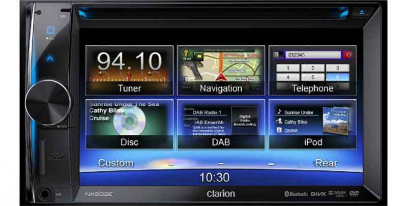 Clarion Hybrid Navigationssystem gut 9500e 