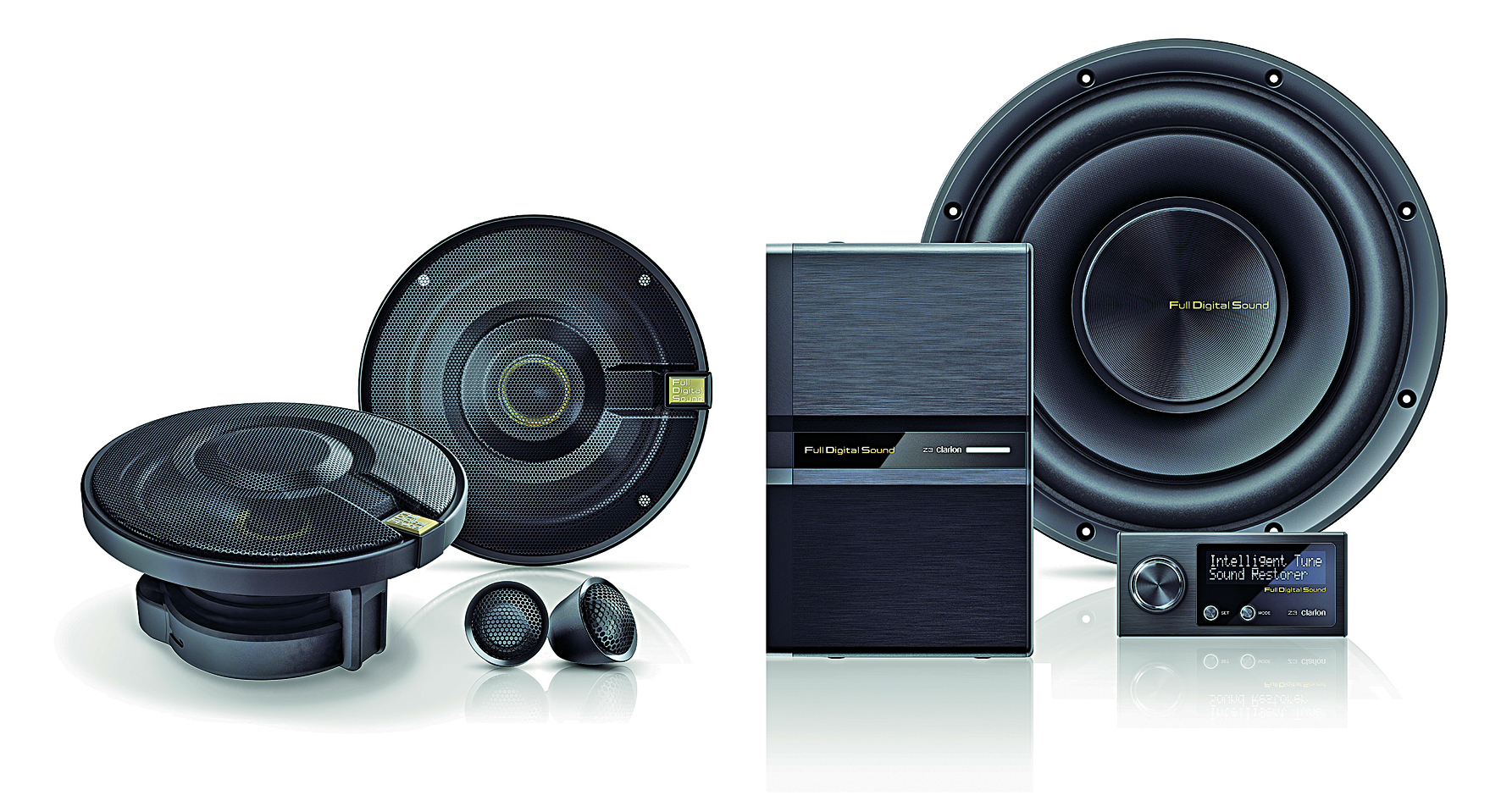 Clarion launches New Full Digital Sound System - Adam Rayner Talks