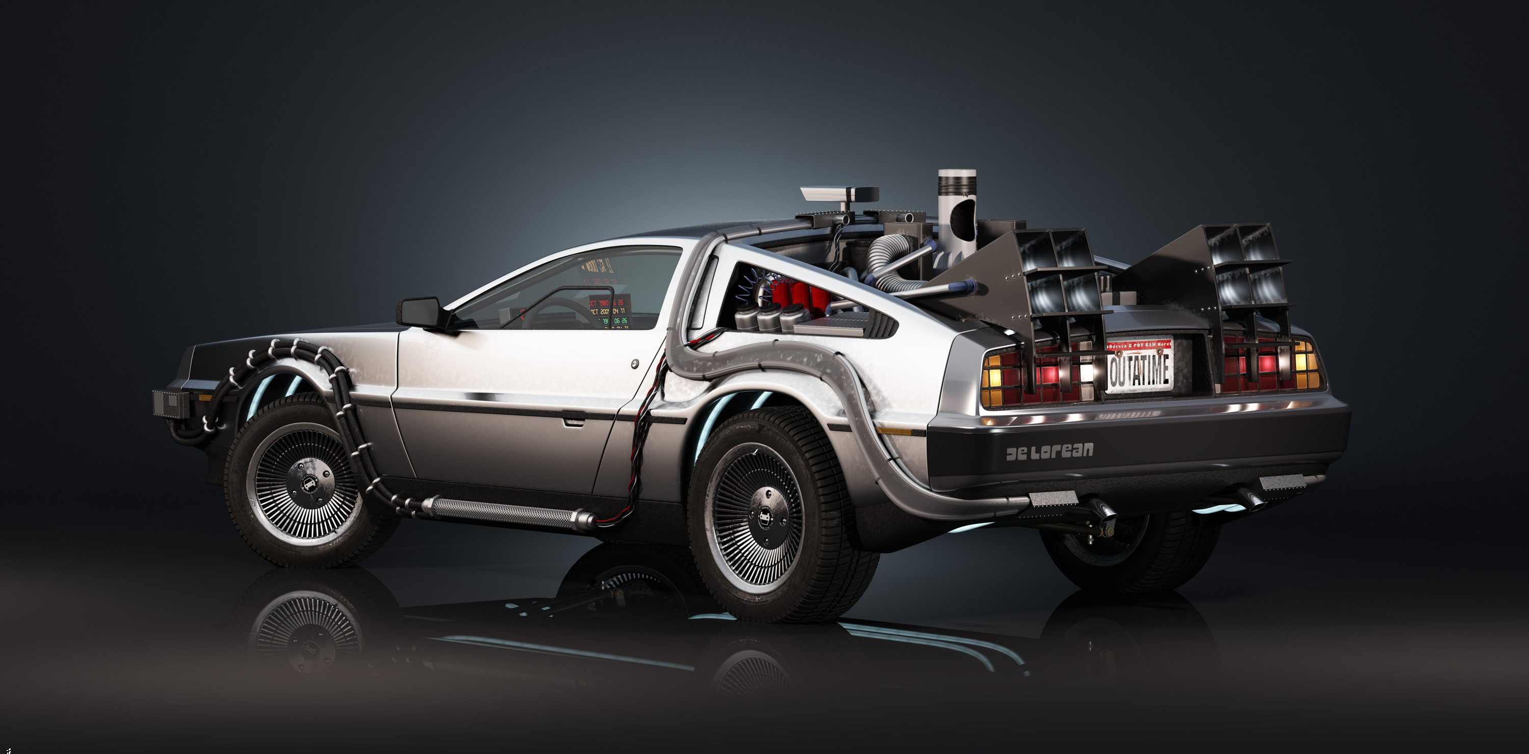 BACK TO THE FUTURE!! ALPINE DELOREAN OF JASON BRADBURY - Adam