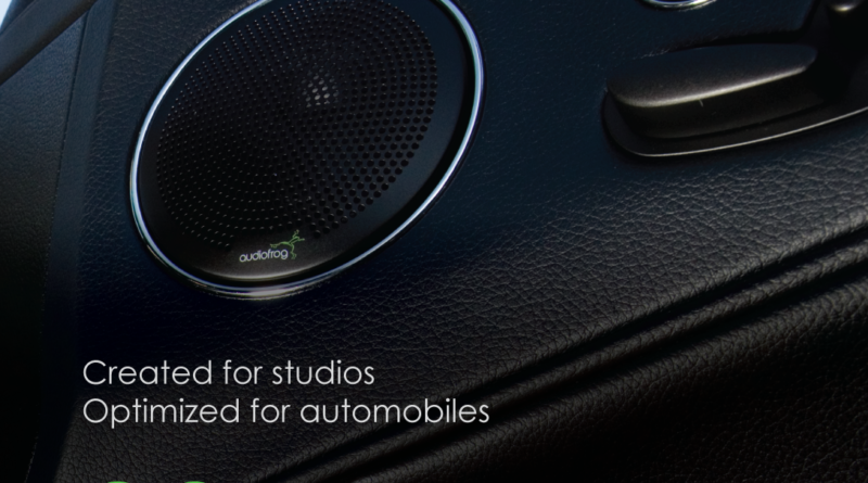 Audiofrog Gives Driver and Passengers an Audiophile Experience with New ...