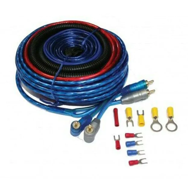 Best Amp Wiring Kits - this is from Autoleads, no fancy packaging