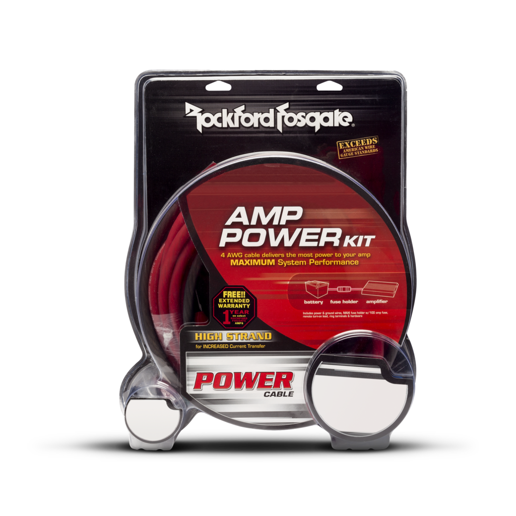 Best Amp Wiring Kits - this is from Rockford Fosgate