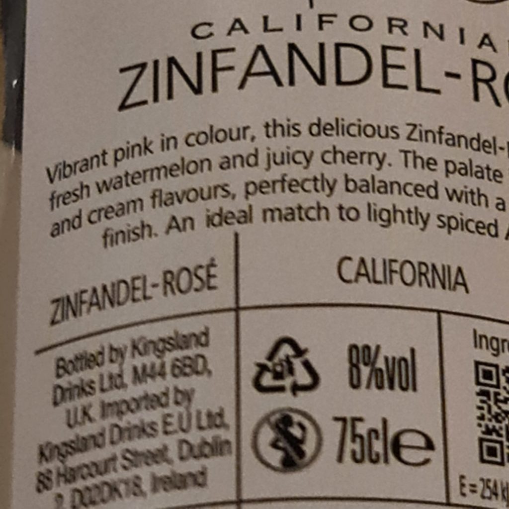 'Gastropub' Knife & Cleaver 8% wine...