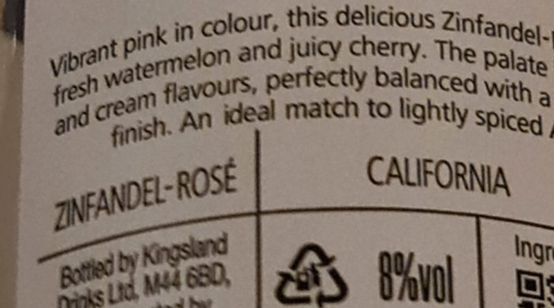 Knife & Cleaver 8% wine...