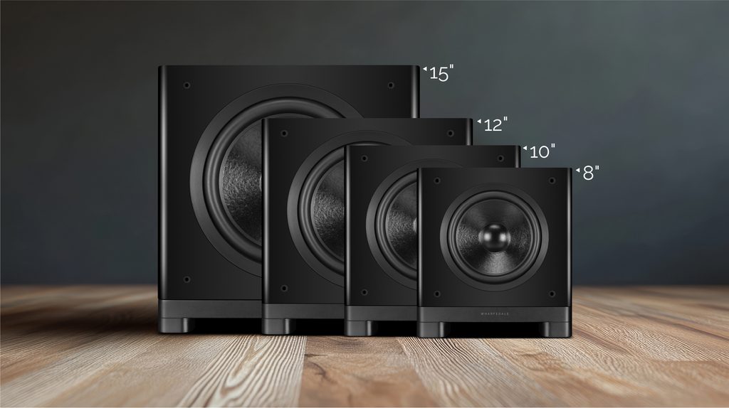 The Nova range of new Wharfedale subwoofers